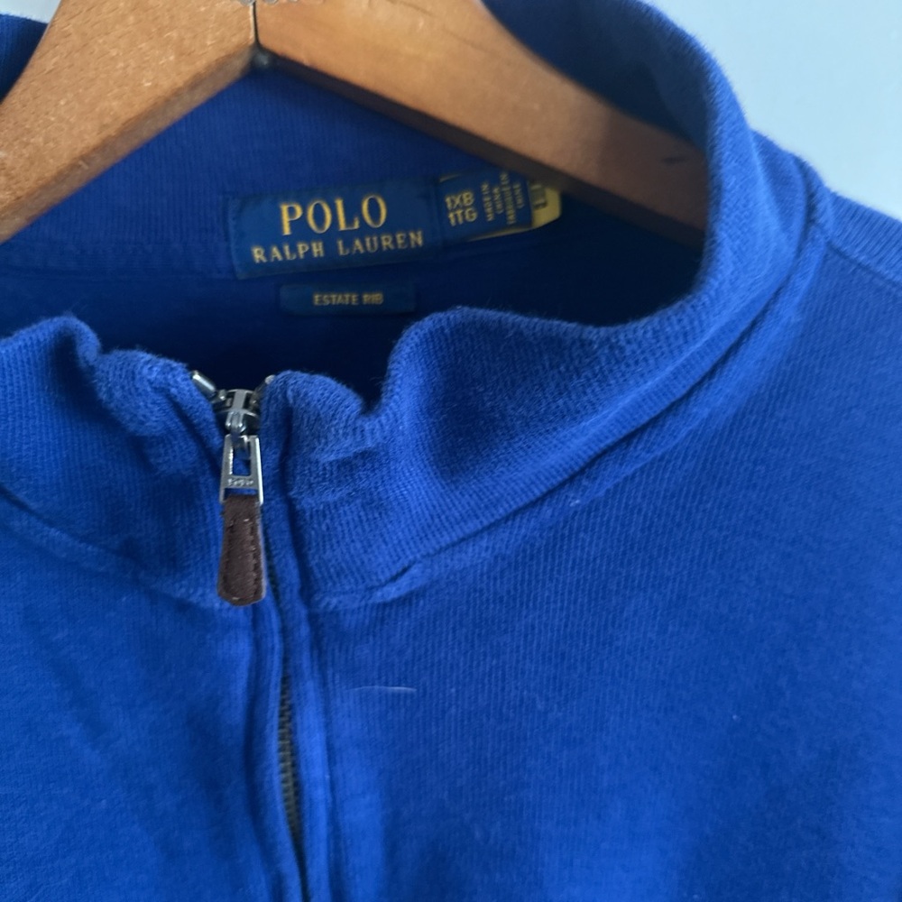 Men's Blue Sweater polo Ralph Lauren. Size XL